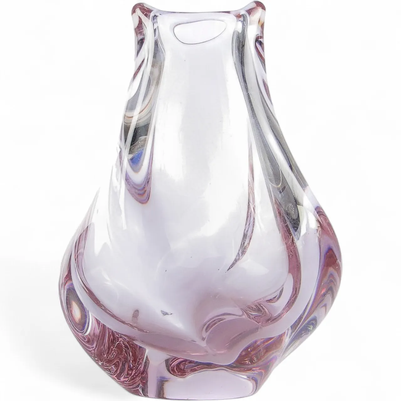 Vaso di Miloslav Klinger per la vetreria Zelezny Brod, ex Cecoslovacchia 10