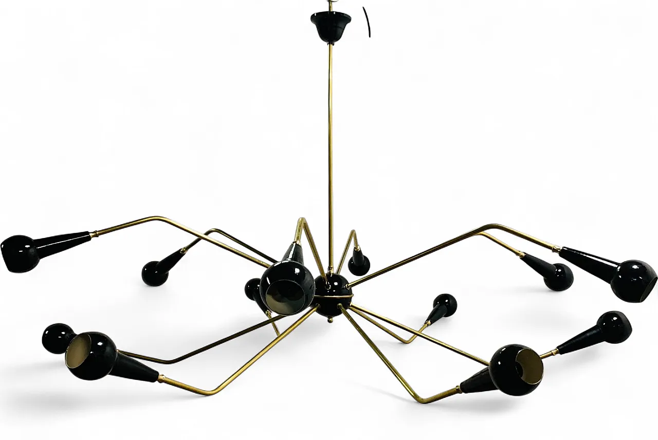 Lampada a sospensione Sputnik, anni '60 11