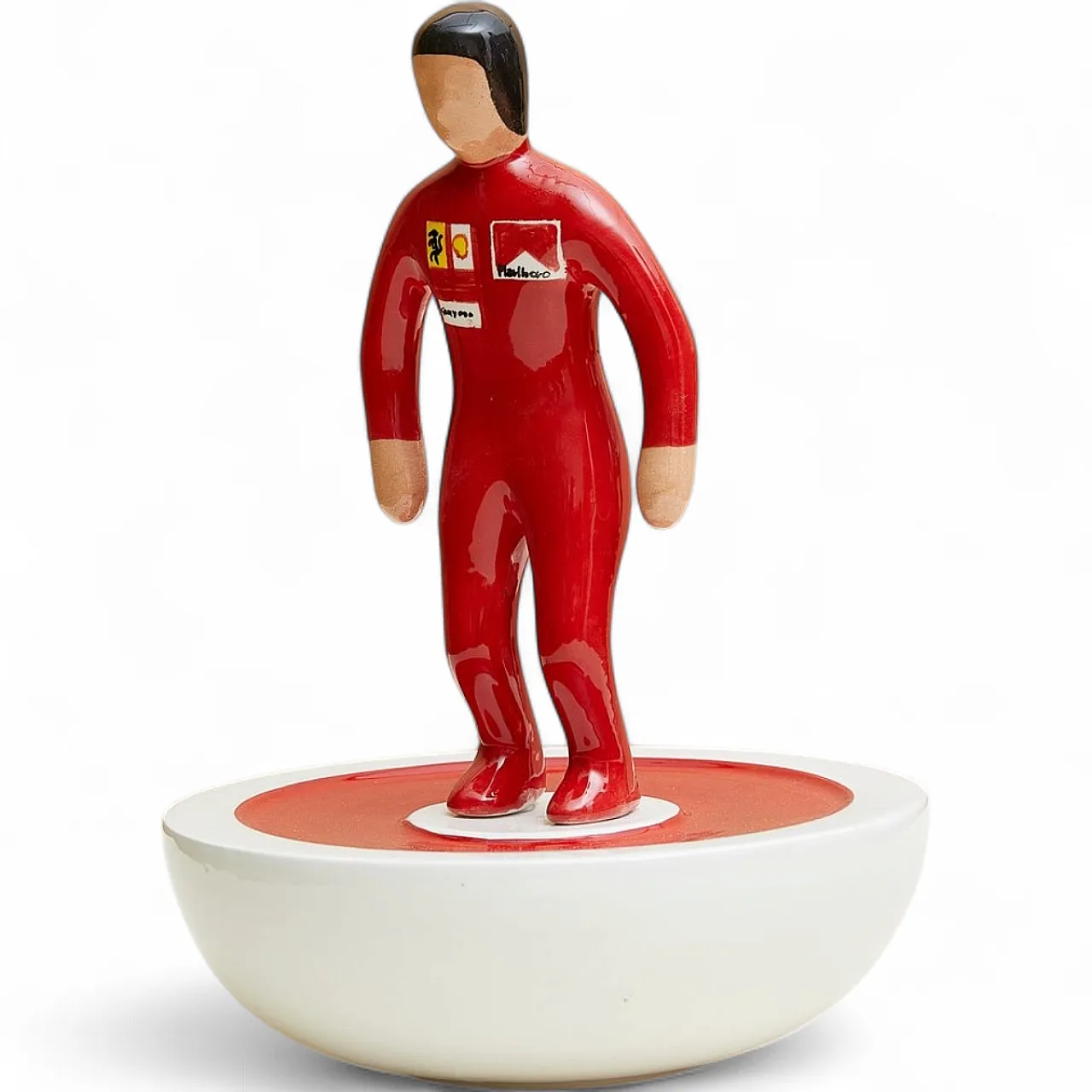 Subbuteo sculpture in ceramic from Artigianato Italiano, 2000s 6