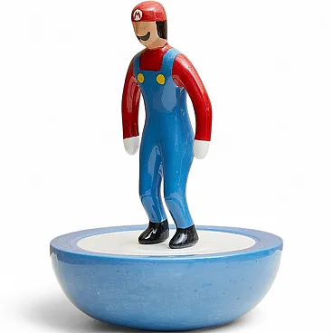 Subbuteo sculpture in ceramic from Artigianato Italiano, 2000s