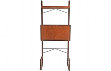 Teak bar cabinet from ISA Bergamo, 1950s