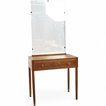 Console with mirror, 20th century