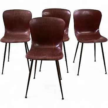 4 Chairs by Pagholz, 1950s