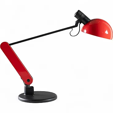 Large Praxi adjustable desk lamp for iGuzzini, 1980s