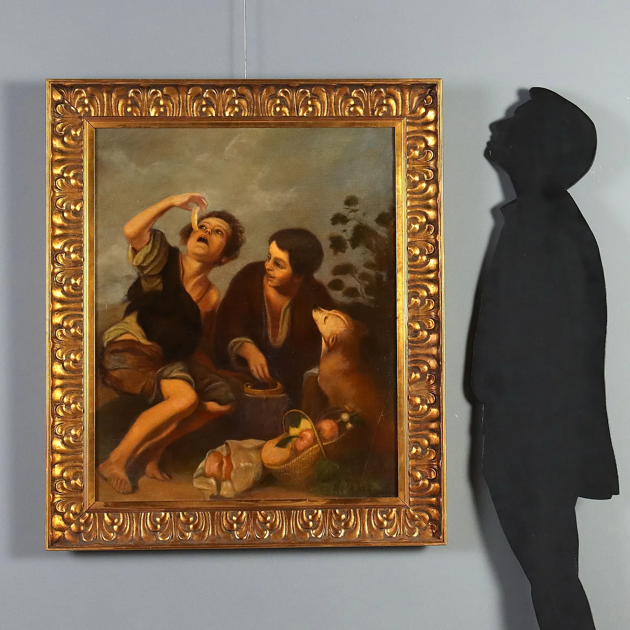 Dipinto copia da Esteban Murillo, olio su tela, '600 2
