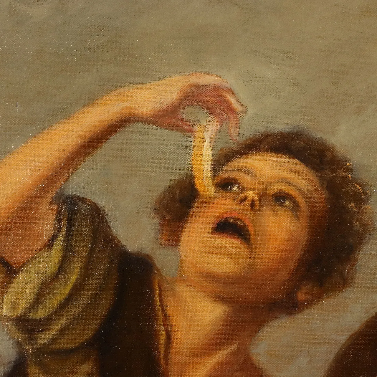 Dipinto copia da Esteban Murillo, olio su tela, '600 4