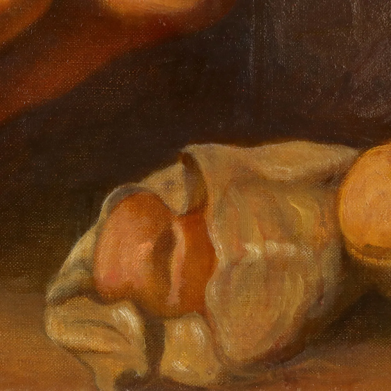 Dipinto copia da Esteban Murillo, olio su tela, '600 7