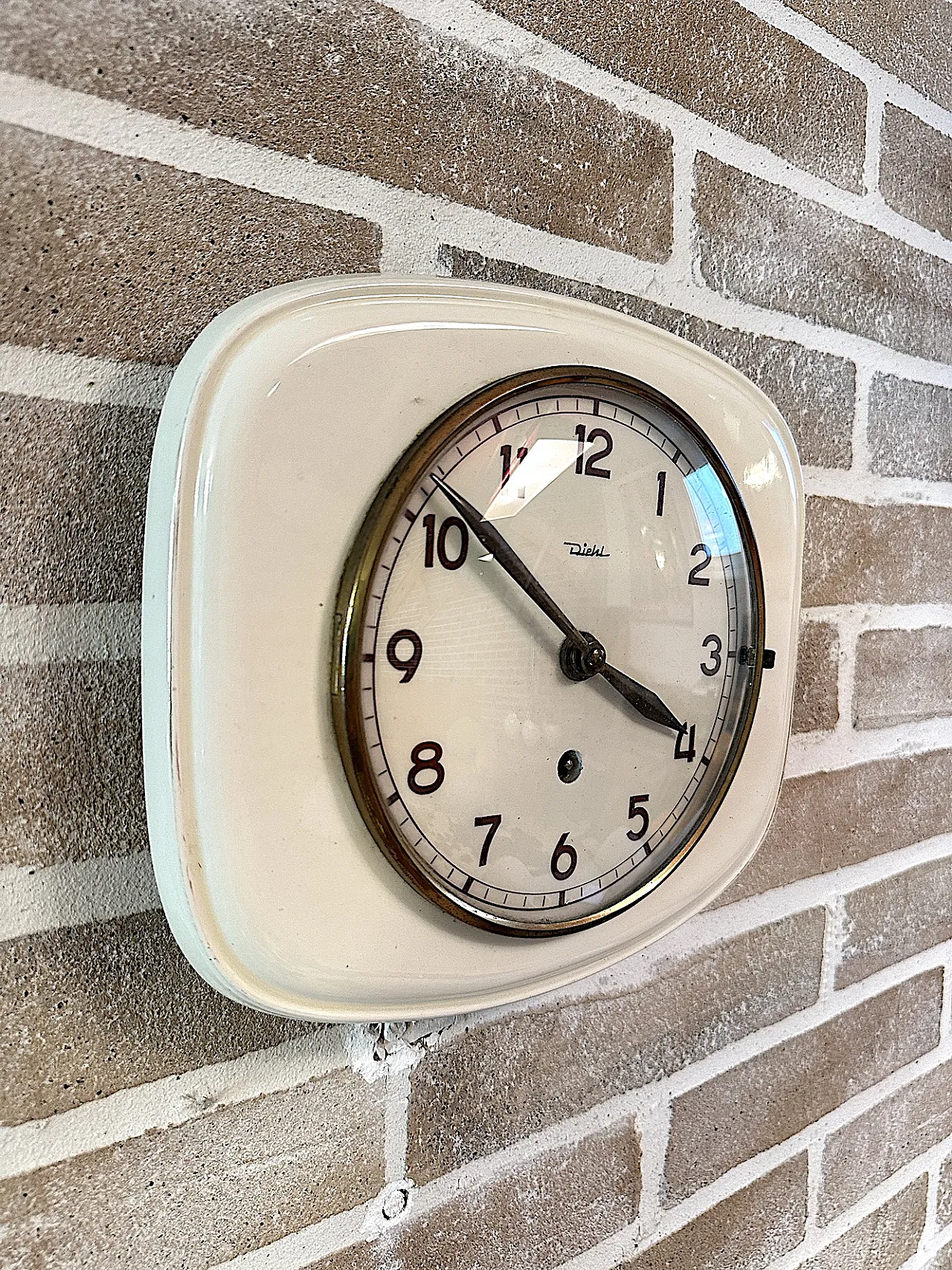Diehl Wall Clock from the 1950s, Made in Germany 2