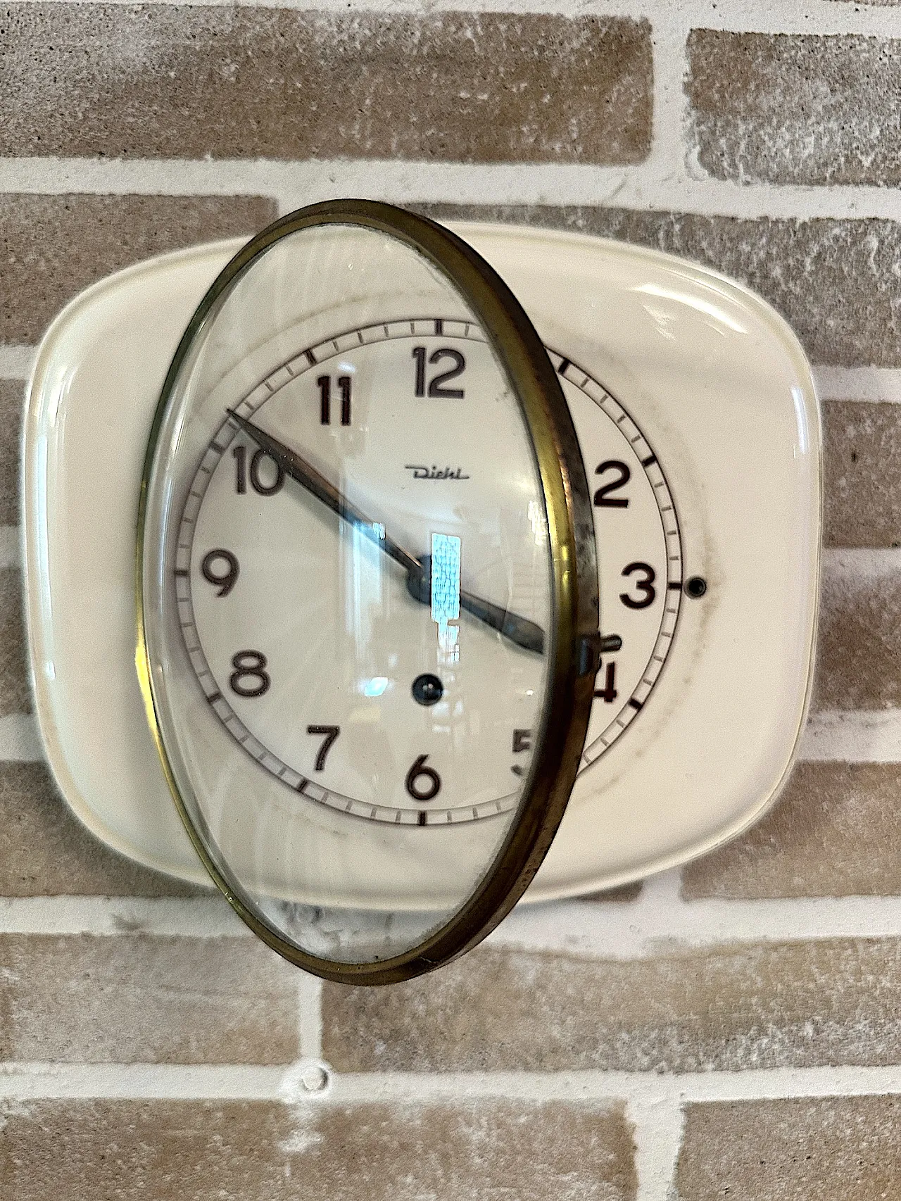Diehl Wall Clock from the 1950s, Made in Germany 4
