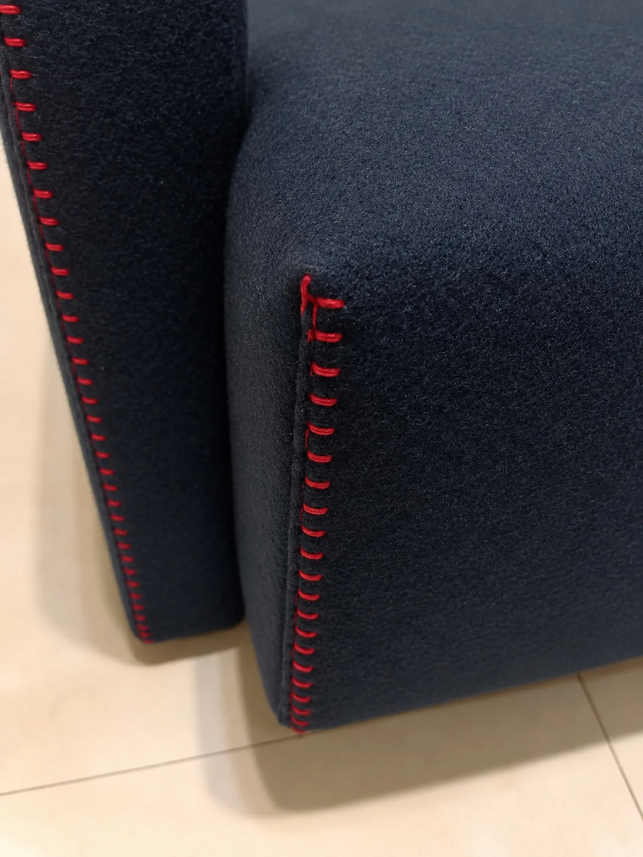 8 wool armchairs by Gerrit Rietveld for Cassina, 2000s 6
