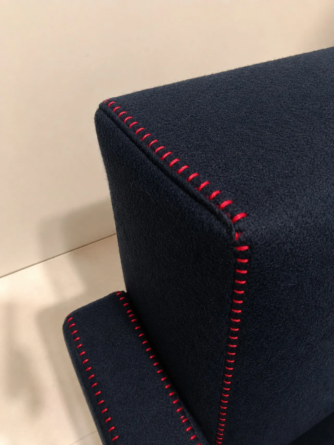 8 wool armchairs by Gerrit Rietveld for Cassina, 2000s 15