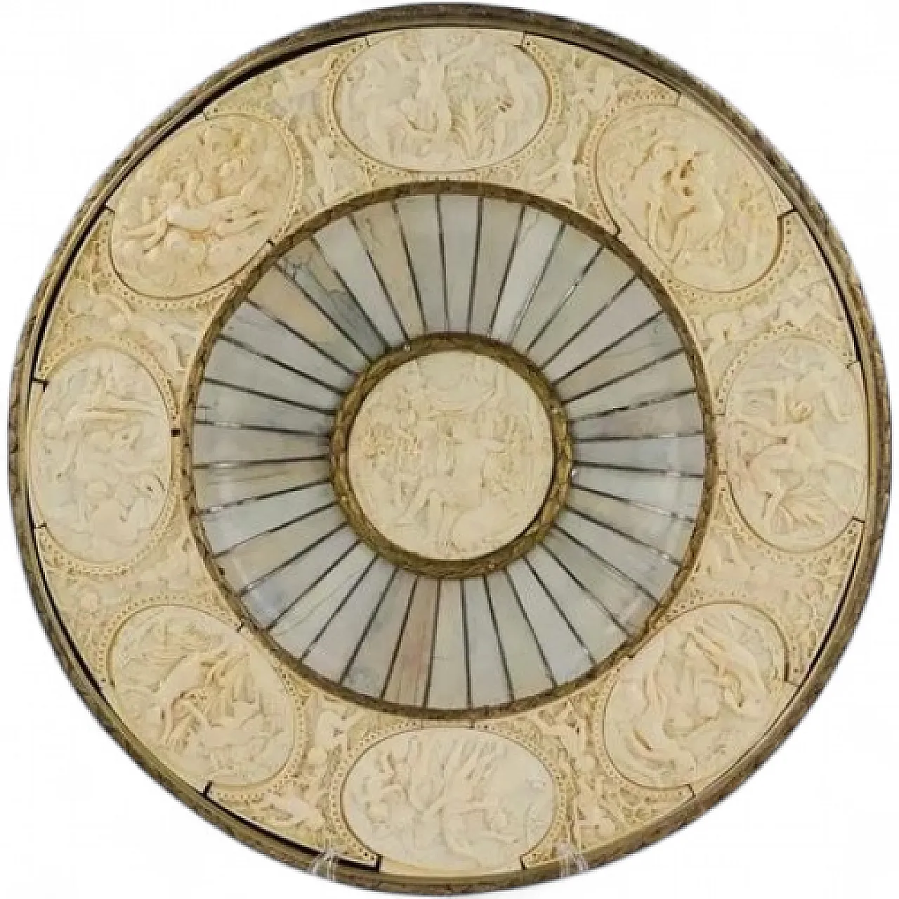 Piatto Bacchus alla maniera di Johann Michael Maucher, '800 8