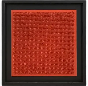 Bernard Aubertin, Clous, chiodi metallici su legno, anni '60