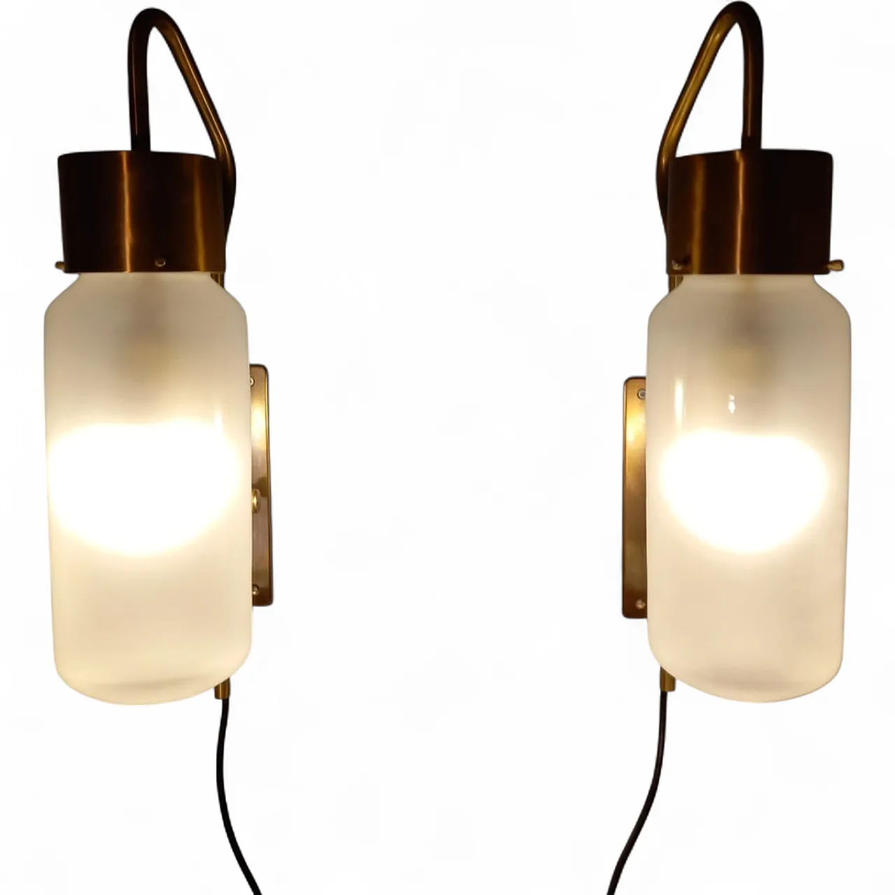 Pair of LP10 Bidone light by L.Caccia Dominioni for Azucena, 1990s 17