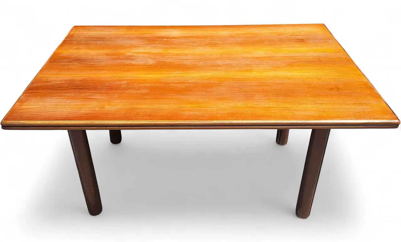 Nibay folding oak table by Tobia & Afra Scarpa for Gavina, 1970s 8