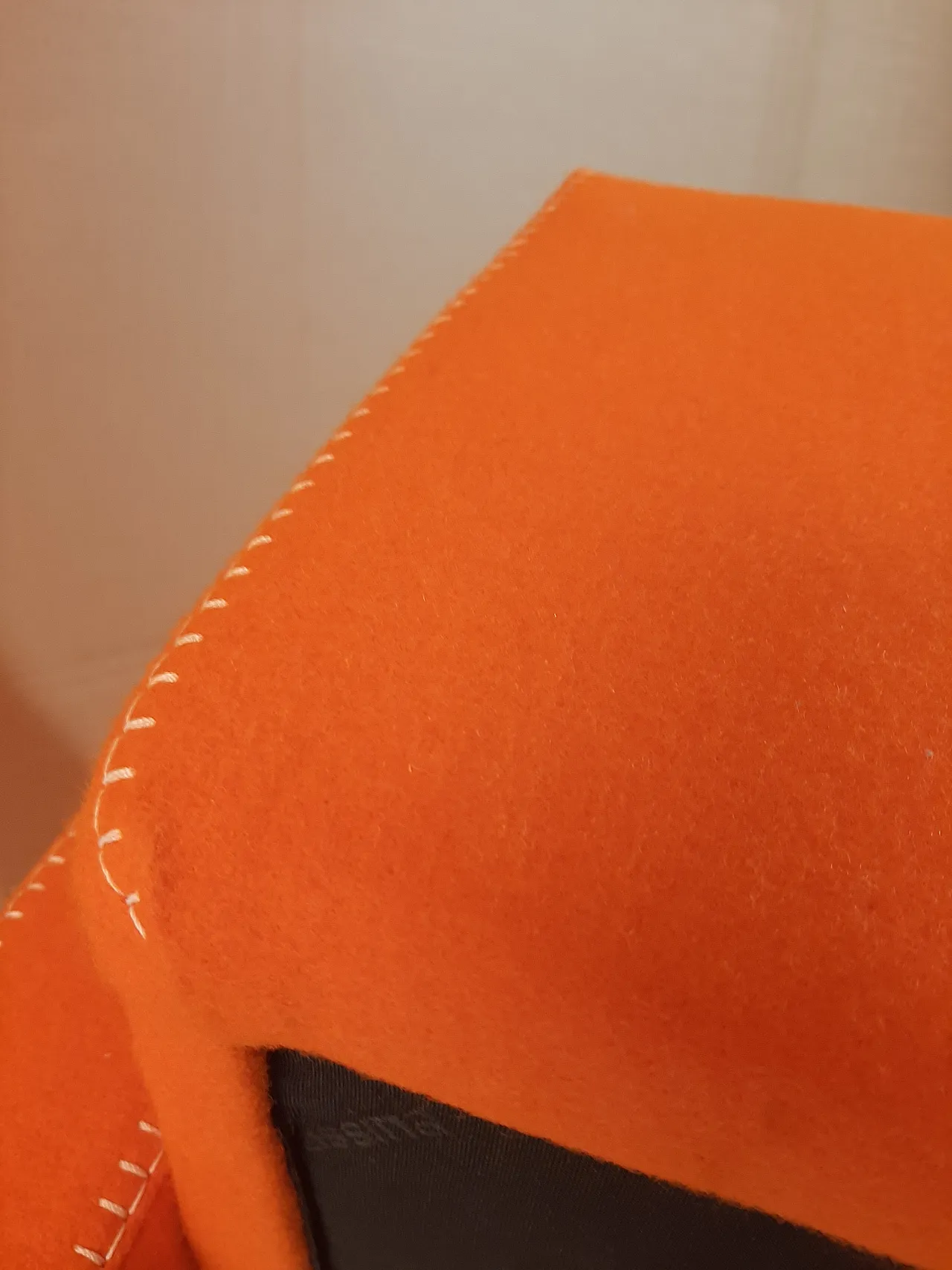 Armchair in orange wool by Gerrit Rietveld for Cassina, 2000s 80