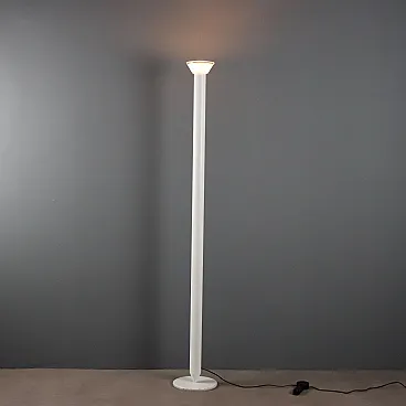 Lampada da Terra in Vetro di Murano e Metallo 