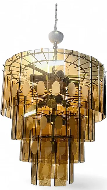 Fontana Arte chandelier, 1970s