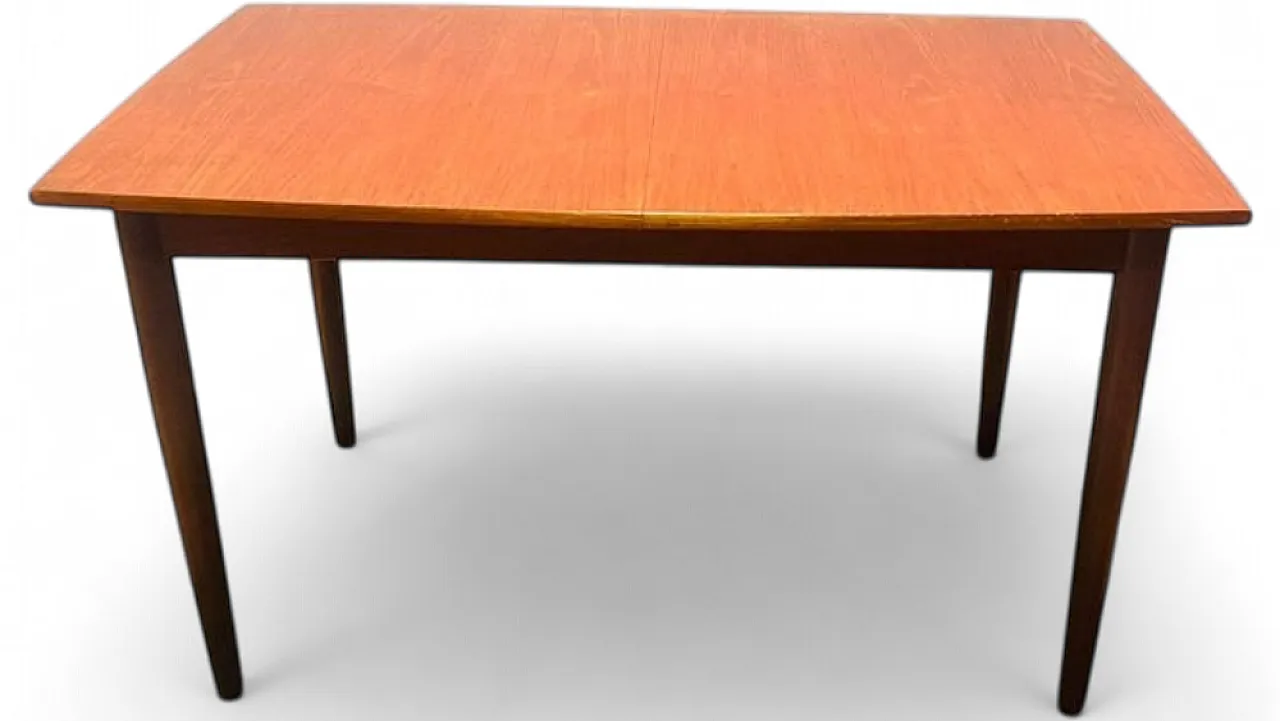 Extendable teak table, Denmark 10