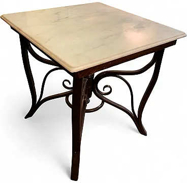 Antique restaurant table by Michael Thonet for Thonet
