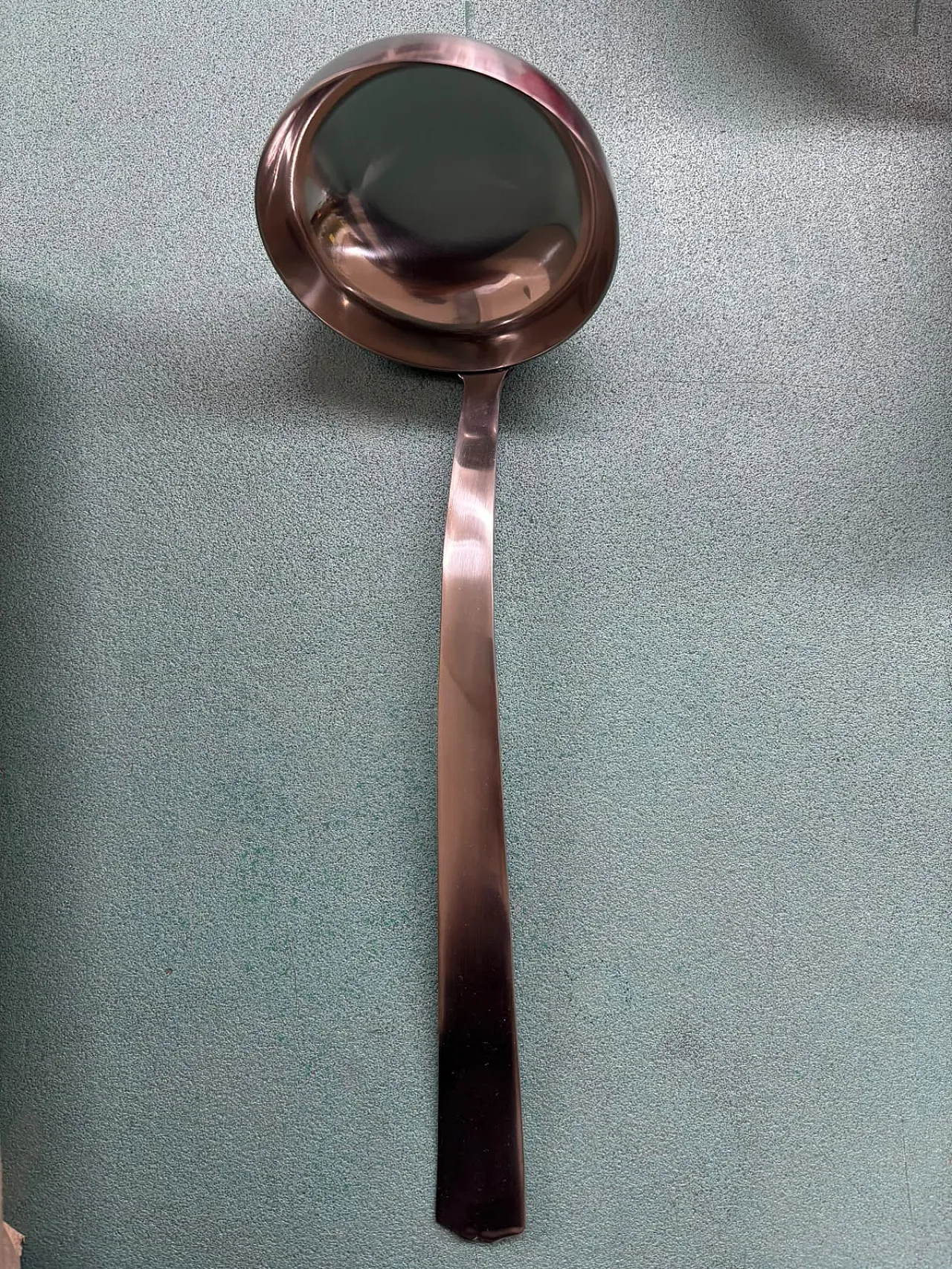Mod. 5000 cutlery set by F.lli Calderoni in stainless steel, 1980s 1