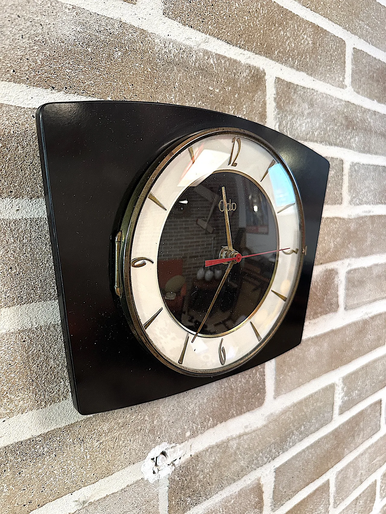 ODO Electronic Wall Clock, 1970s, Made in France 2