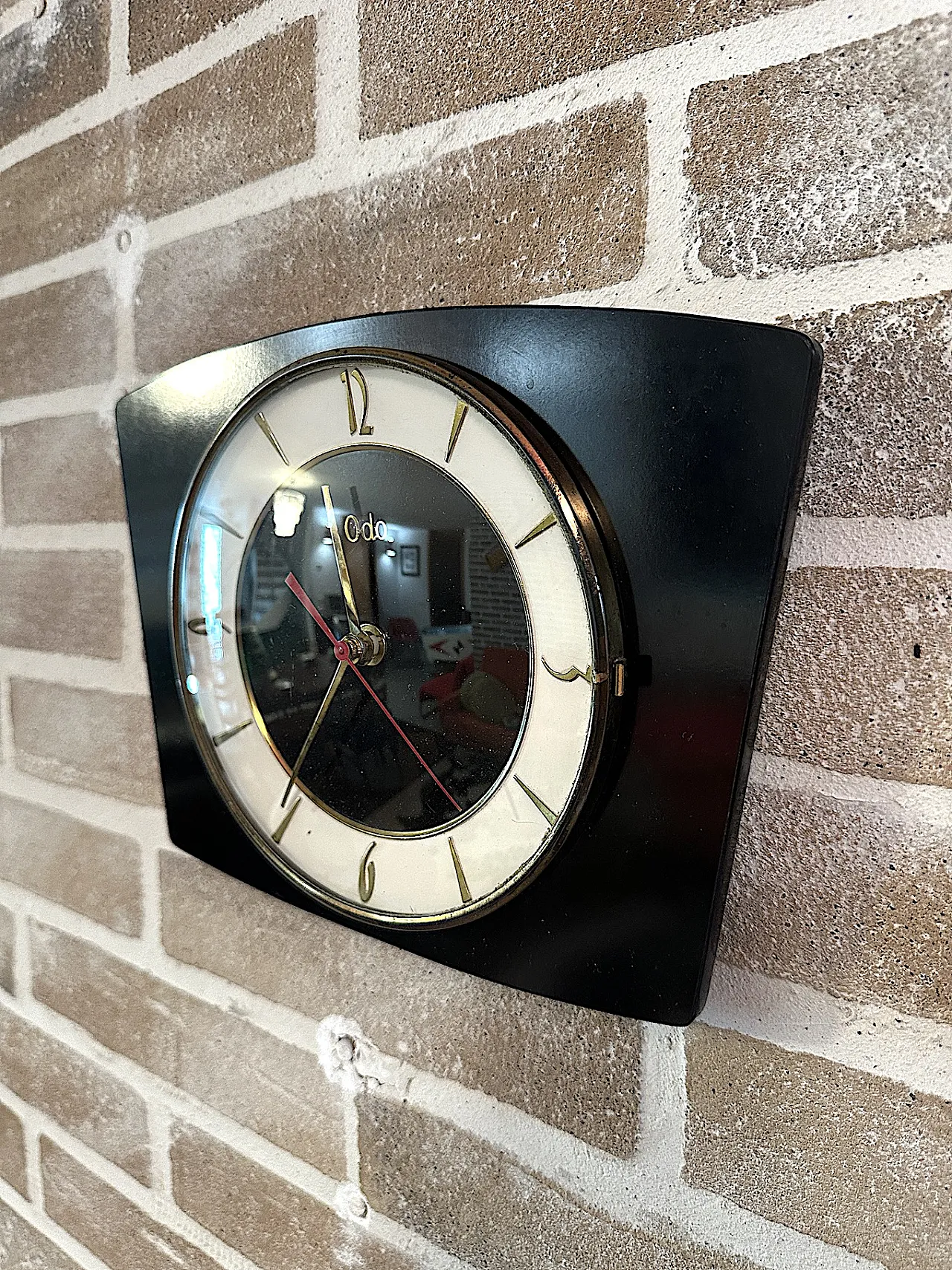 ODO Electronic Wall Clock, 1970s, Made in France 3
