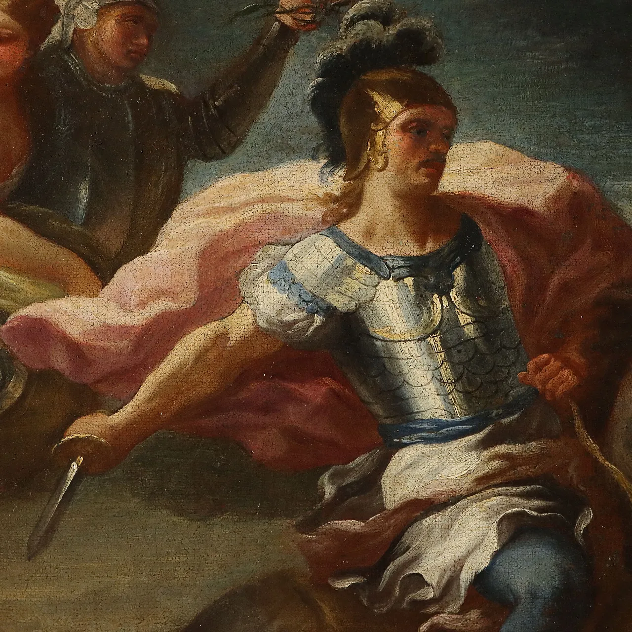 The Triumph of Alexander the Great, oil on canvas, 17th century 4