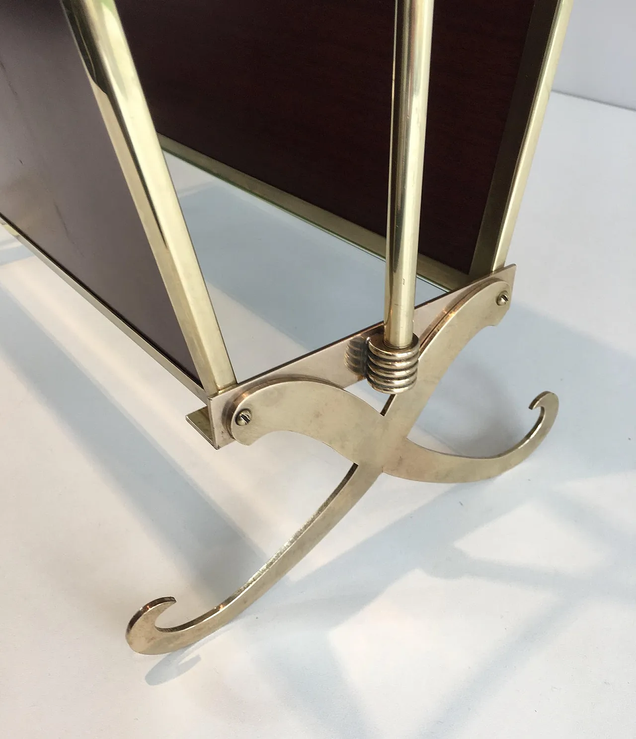 Pair of neoclassical magazine racks attributed to Maison Jansen, 50s 18
