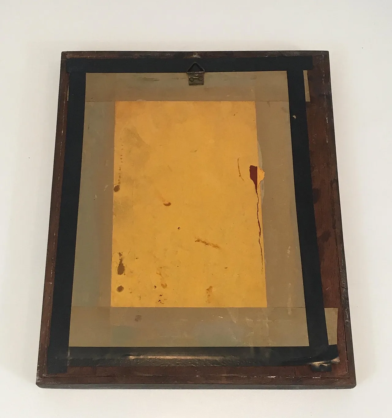 Interessante specchio in ceramica, francese, circa 1970. 12