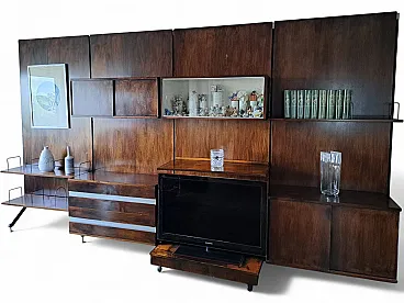 Libreria in legno di Ico & Luisa Parisi per MIM Roma, anni '60