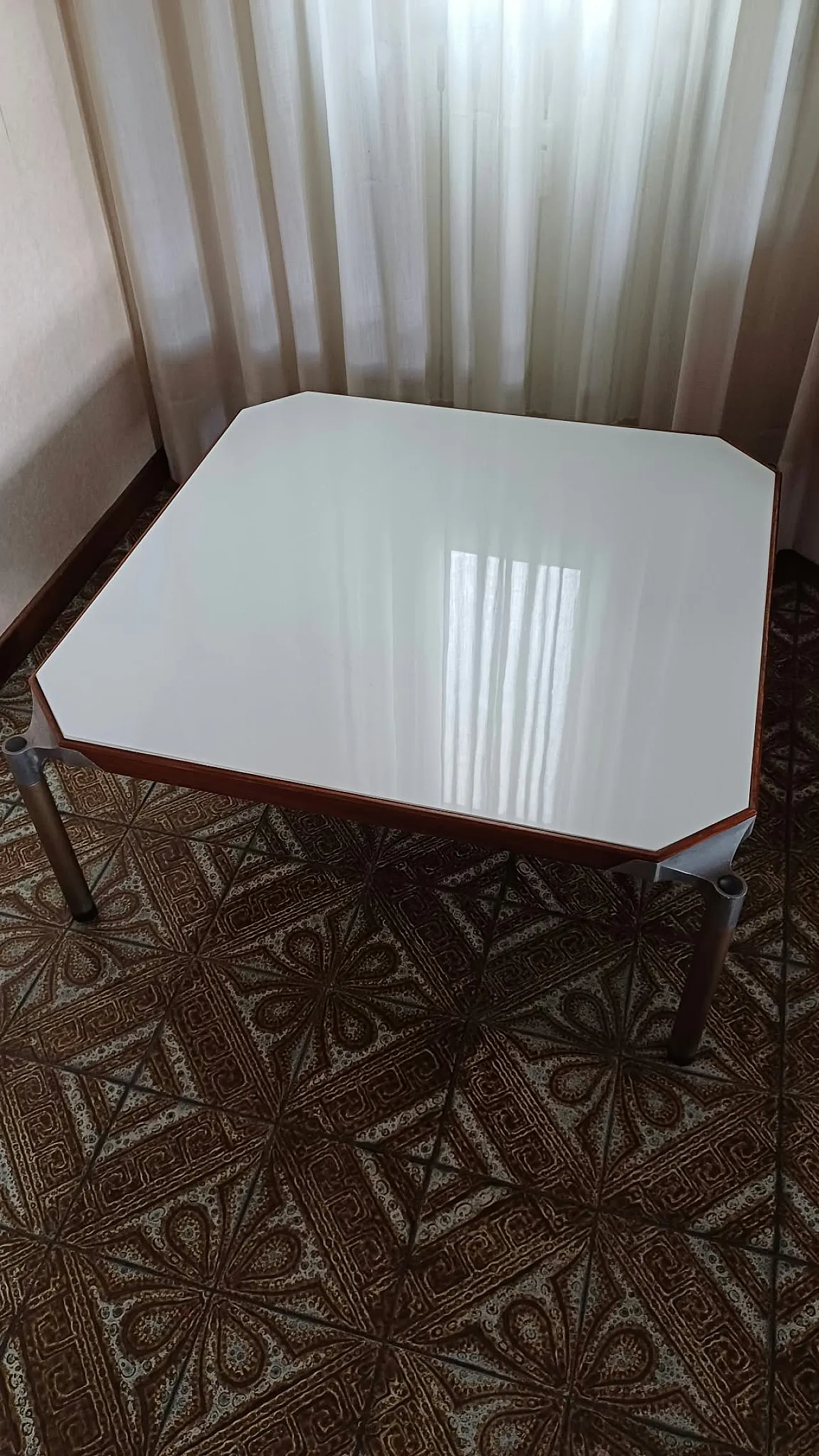 Square coffee table by Ico Parisi for MIM Roma, 1970s 2