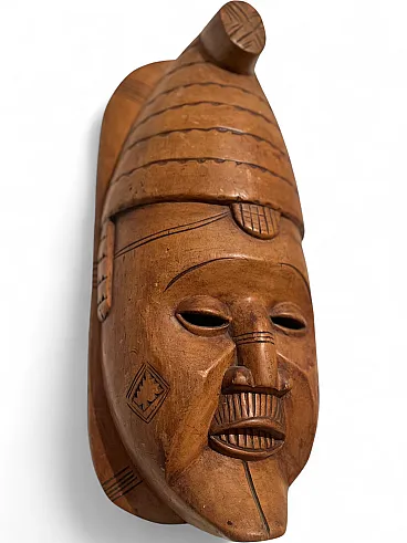 Wooden mask, West Africa, 1980s