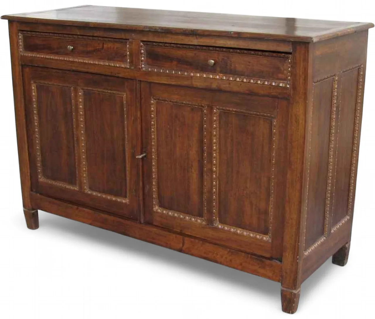 Low wood sideboard in Biedermeier style, 19th century 7