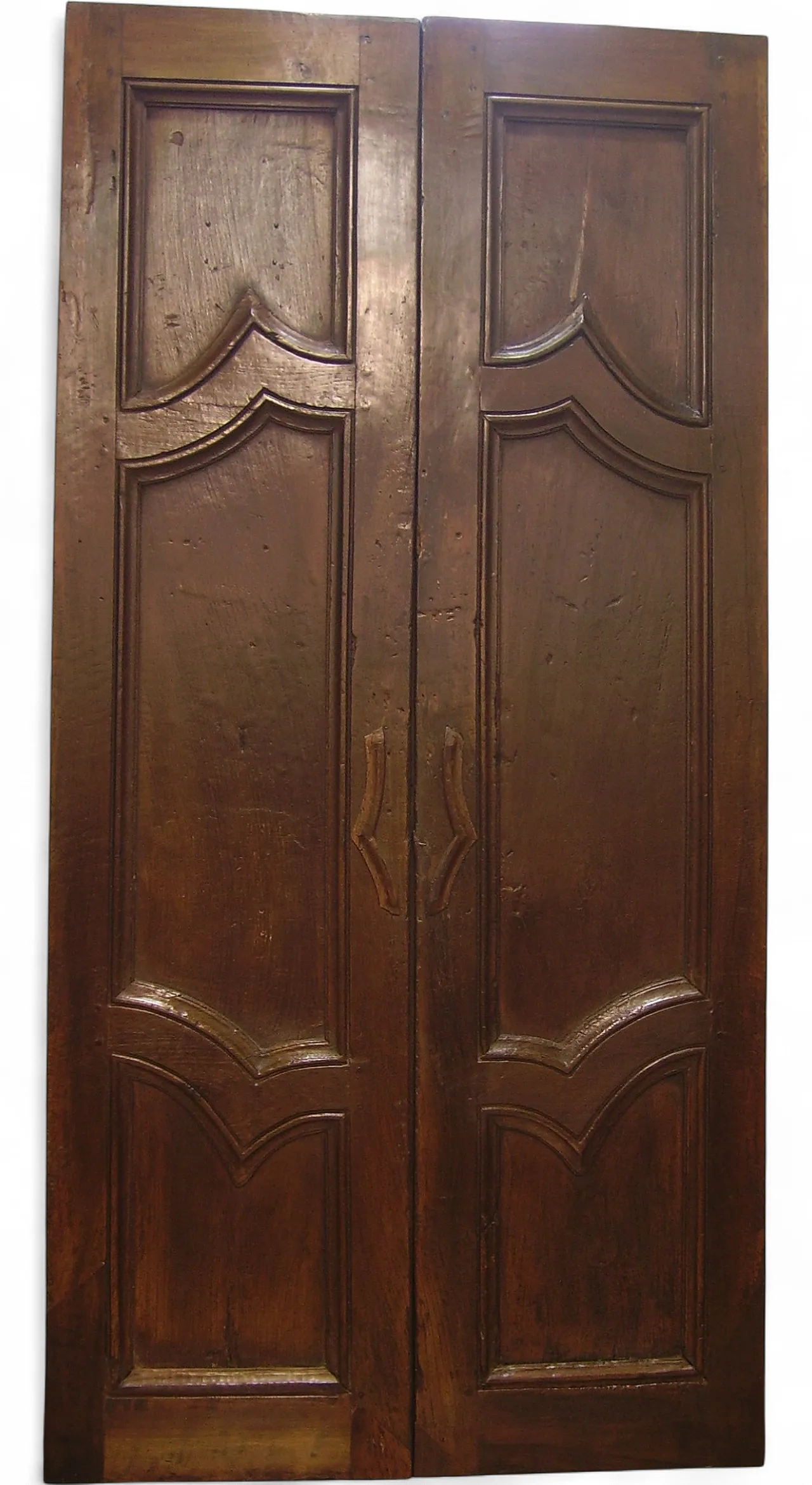 Pair of walnut doors, 18th century 6