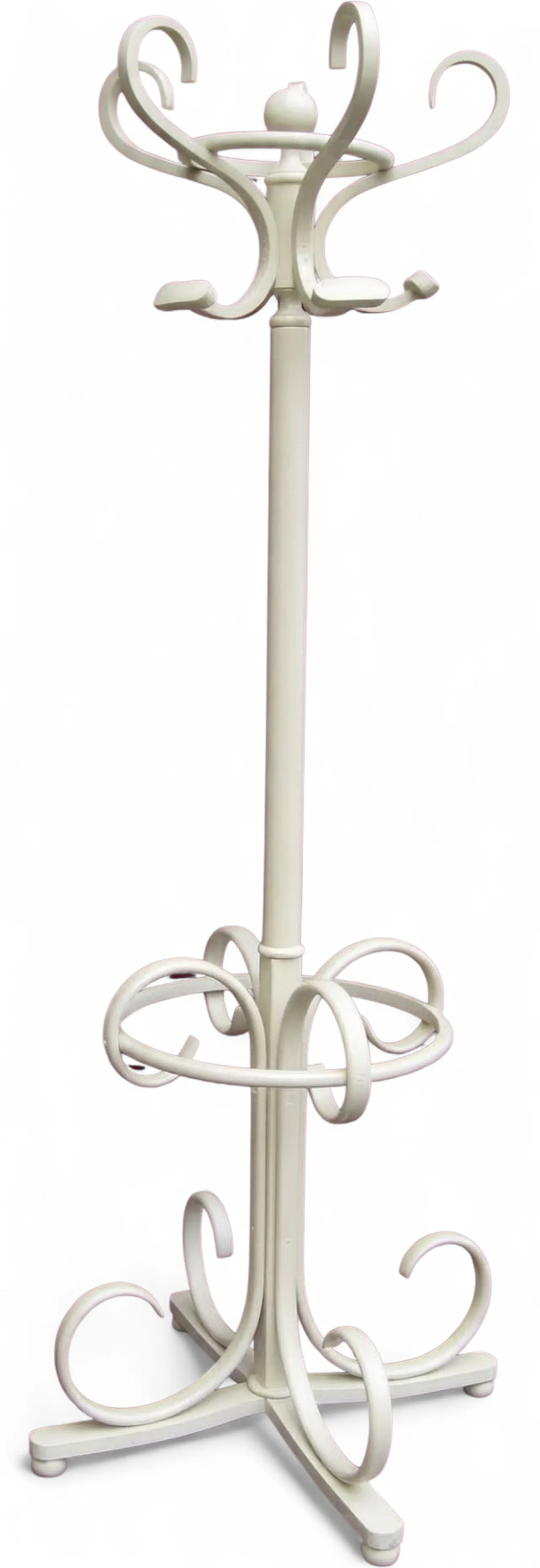 White bentwood coat rack, 1920s 8