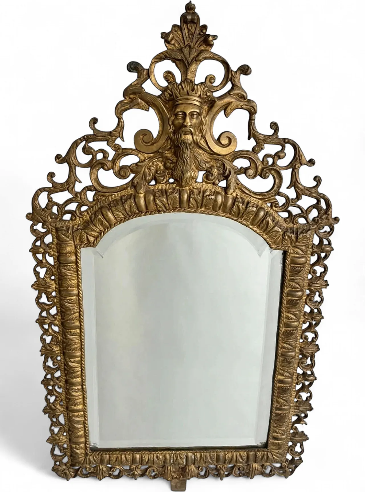 Specchio bronzo dorato, anni '40 13