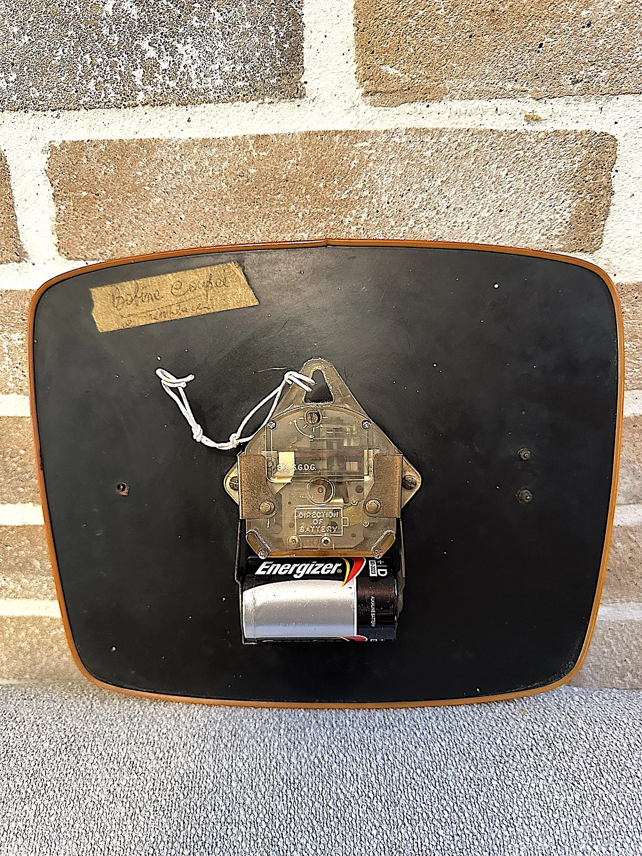 JAZ Électrique wall clock from the 1960s, Made in France 5