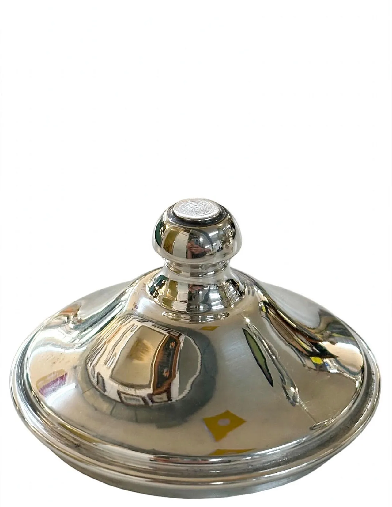 Sugar bowl in 800 silver, 1980s 2