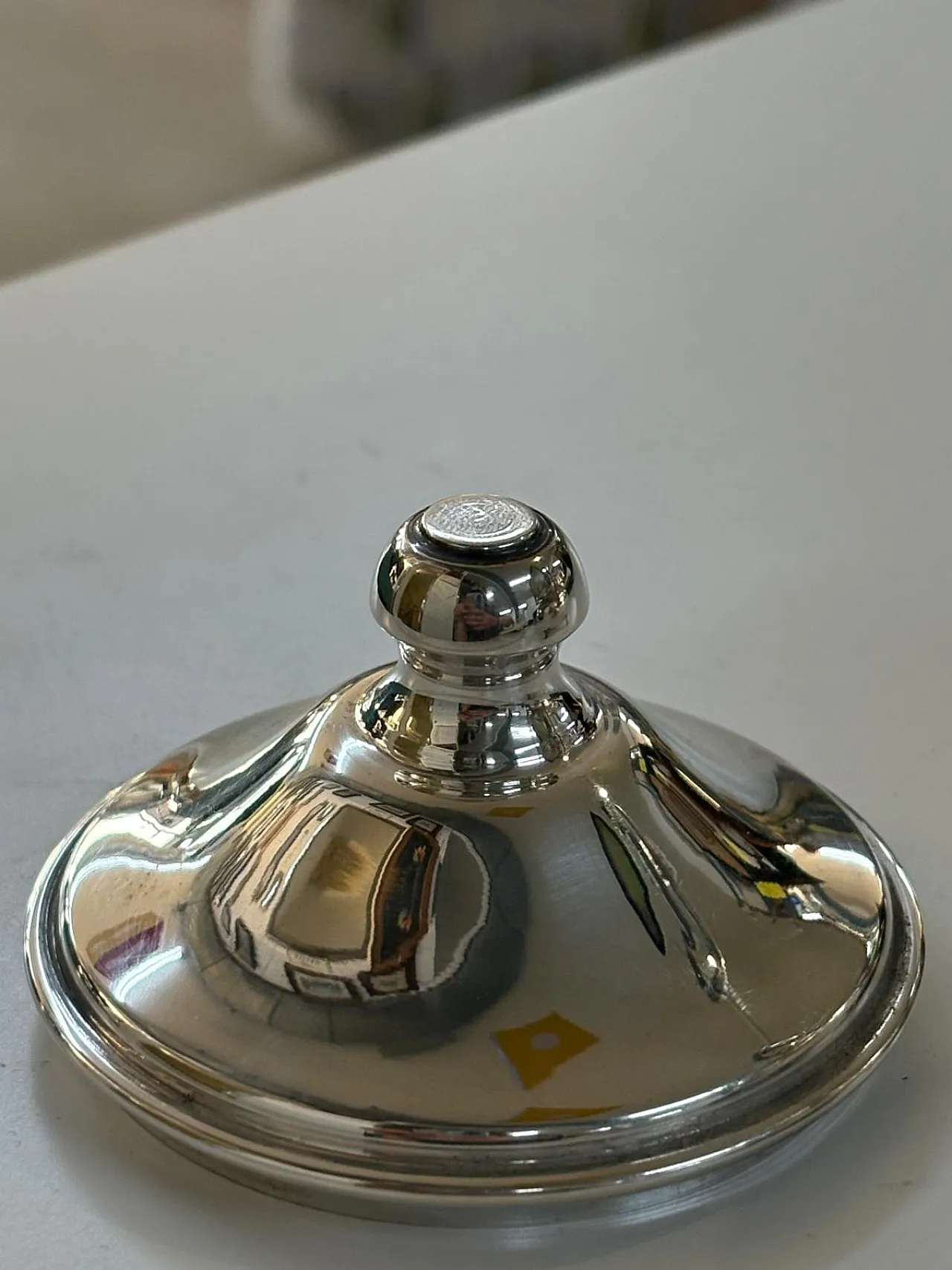 Sugar bowl in 800 silver, 1980s 6