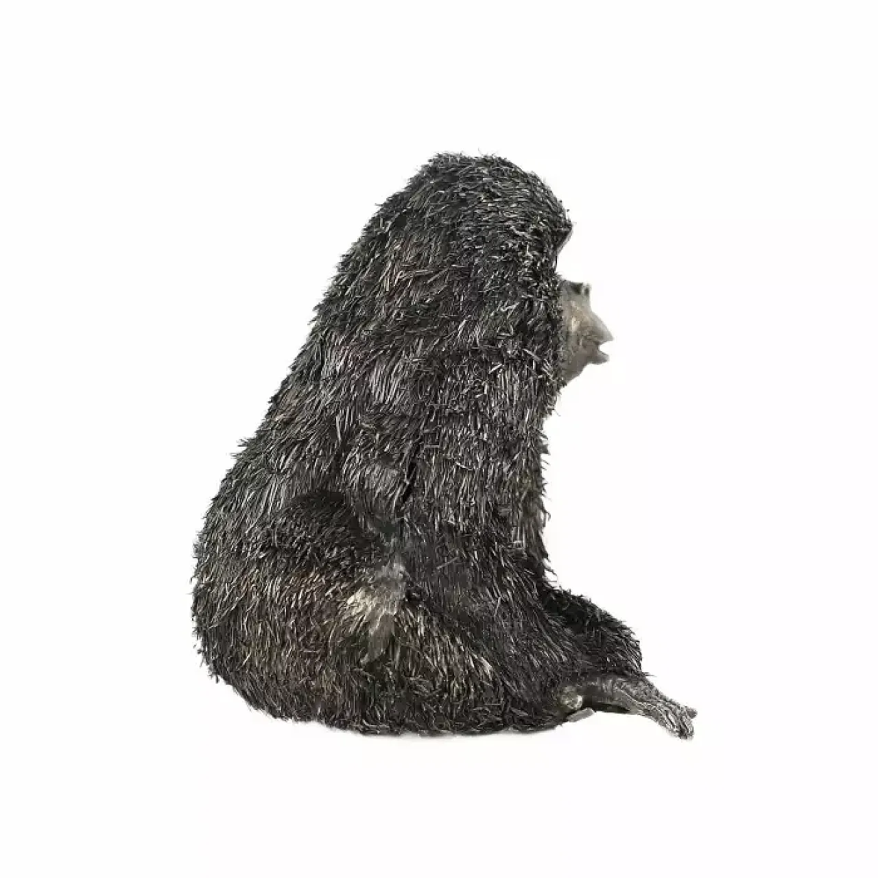Silver figure of a monkey by Mario Buccellati, late 20th century 6