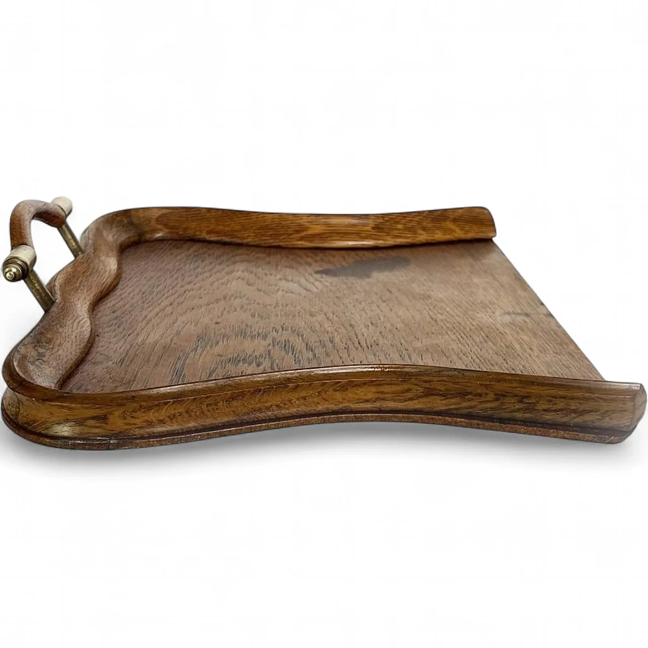 Paletta in legno e ottone, anni '30 17
