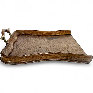 Paletta in legno e ottone, anni '30