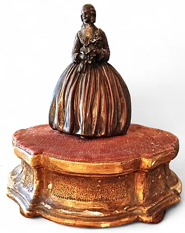 18th century Venetian bronze doll