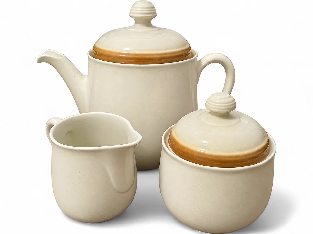 Servizio da tè e caffè in ceramica di Richard Ginori, anni '70 7