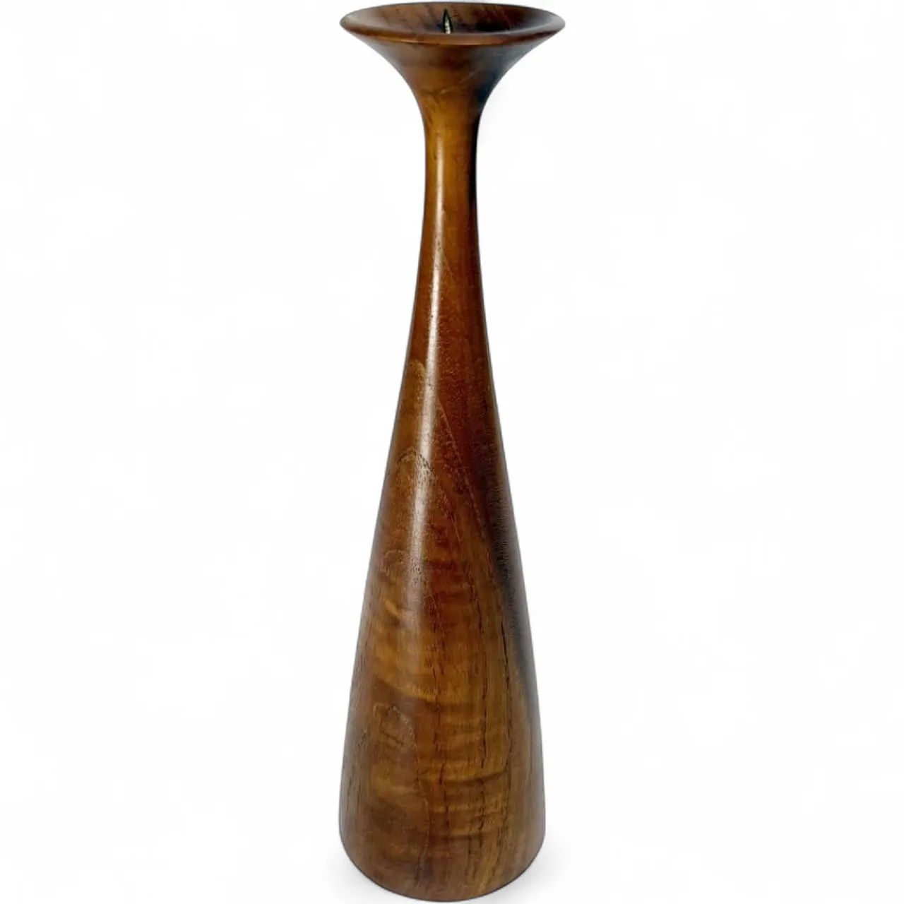 Candeliere in legno di teak, anni '60 10