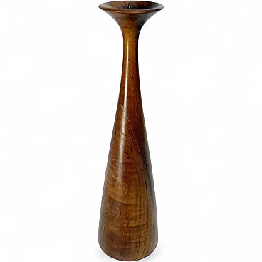 Candeliere in legno di teak, anni '60