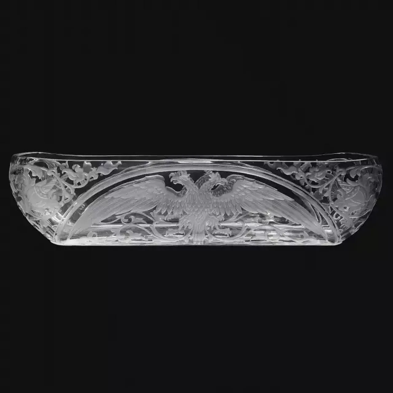 Crystal jardinière by the Imperial Glass Factory, 20th century 1