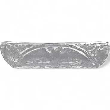 Crystal jardinière by the Imperial Glass Factory, 20th century