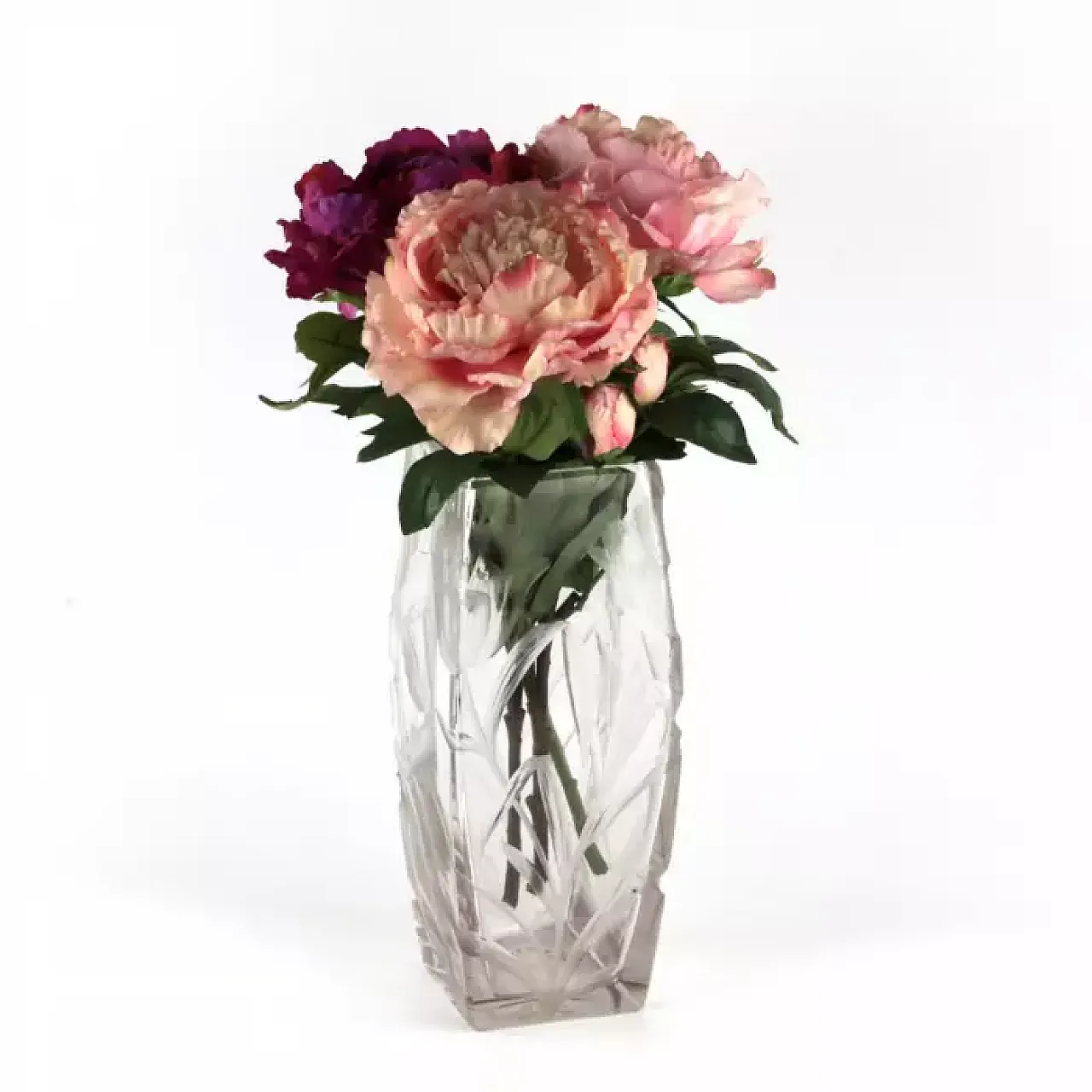 Cut crystal vase, early 20th century 4